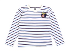 Wood Wood off-white stripes top Kim HuskMitNavn